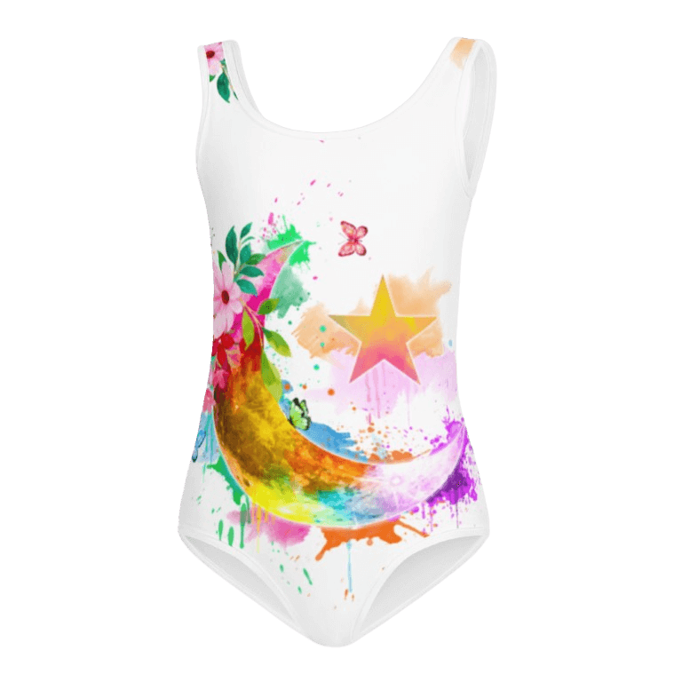 all-over-print-kids-swimsuit-white-front-66ac2d5d98d59